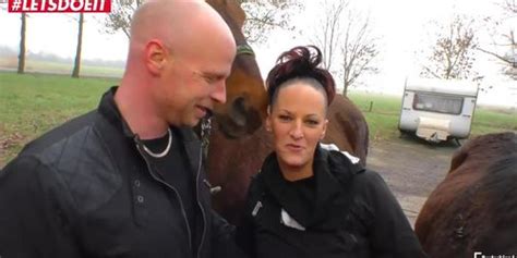 LETSDOEIT German Tattooed Milf Is So Horny That She Cuts Her Pants Off Tnaflix