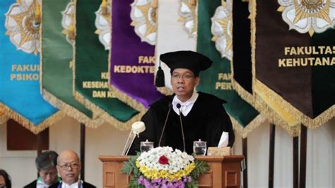 Ugm Kukuhkan Satyawan Pudyatmoko Sebagai Guru Besar Bidang Ilmu