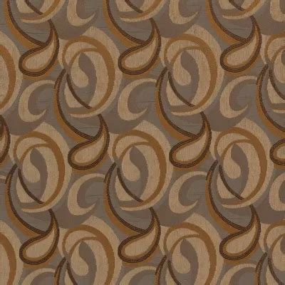 Fawn Beige and Brown Contemporary Damask Upholstery Fabric by the Yard ...