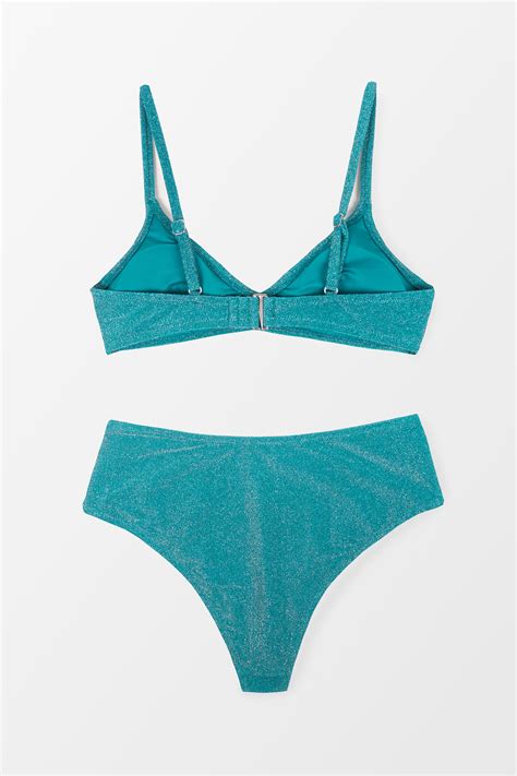 Estelle Shimmery Back Hook Bikini