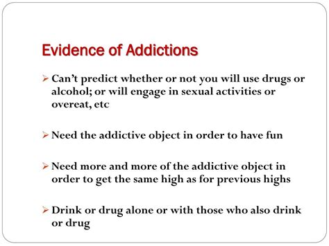 Ppt Addictive Personality Stages Recovery And Ethical