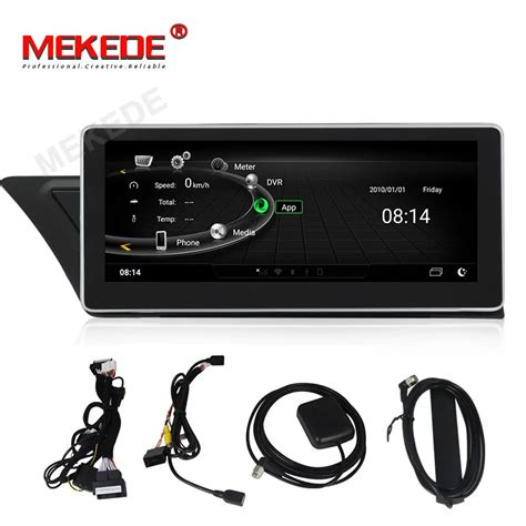 MEKEDE Radio Multimedia Con GPS Para Coche Radio Con Reproductor DVD