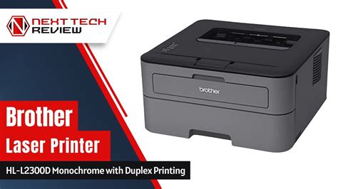 Brother HL-L2300D Monochrome Laser Printer with Duplex Printing ...