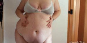 Fat Teen BBW Gainer Girl Tries On Outgrown Tight Clothes Tnaflix