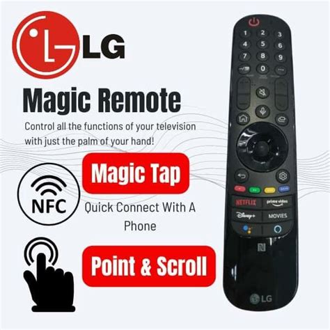 Jual Magic Remote Smart TV LG AN MR21GA MR21GA MR21GC With NFC Shopee