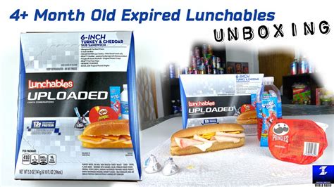 4 Month Expired Lunchables Unboxing Youtube