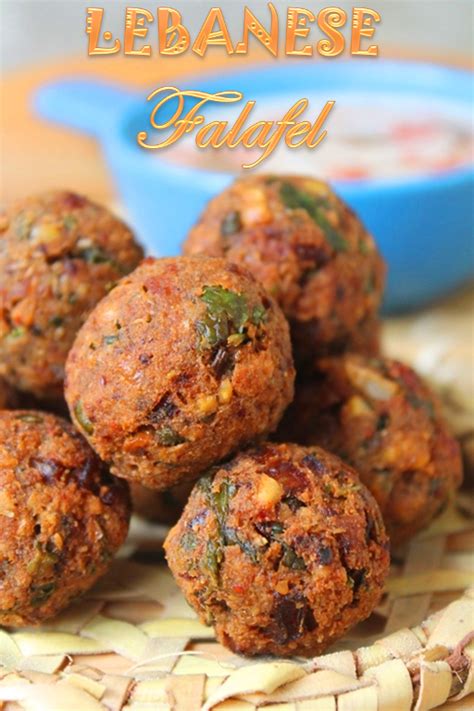 Lebanese Falafel Recipe How To Make Chickpea Falafel Recipe Yummy Tummy