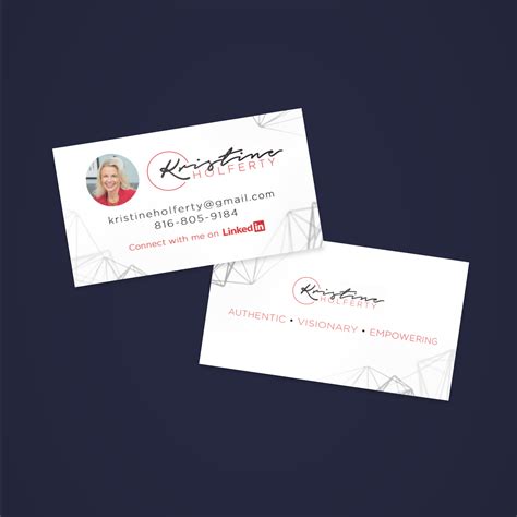 Business card design - Lillian James Creative