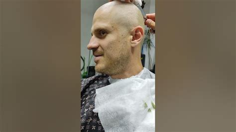 Бритье головы в 10 раз.Baldman 😌 #bald #baldhead #лысый #baldman # ...