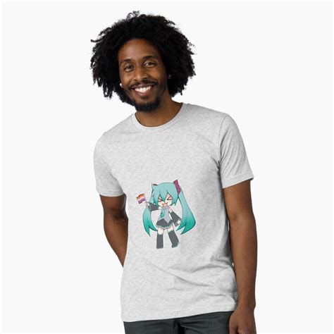 Hatsune Miku Wlw Lesbian Pride Sticker For Sale By Mintiqq Redbubble