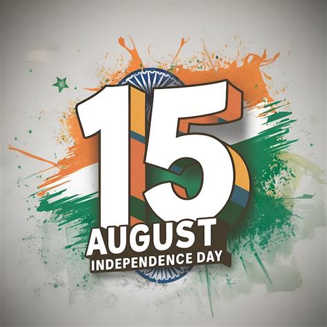 Celebrating Freedom Happy India Independence Day Premium Ai Generated