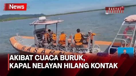 Basarnas Lakukan Pencarian Kapal Kilat Maju Jaya Yang Hilang Kontak