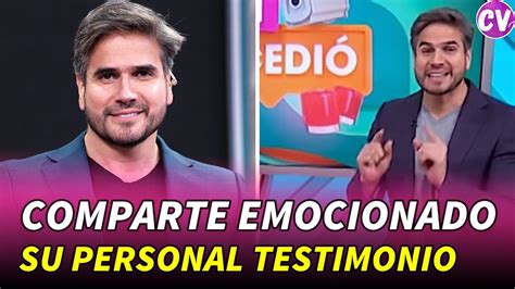 Daniel Arenas Comparte Emocionado Su Personal Testimonio Youtube