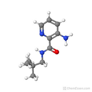 3 Amino N 2 2 Dimethylpropyl Pyridine 2 Carboxamide Structure