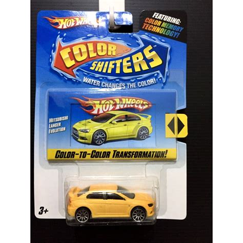 HOT WHEELS MITSUBISHI LANCER EVOLUTION COLOR SHIFTERS Shopee Malaysia