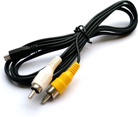 Amazon.com: AV A/V Audio Video TV-OUT Cable/Cord/Lead For Nikon Coolpix ...