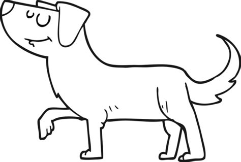 Dog Line Drawing Pngs For Free Download