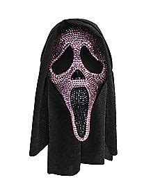 Ghost Face: Pink Bling Full Mask | HelloSidney.com