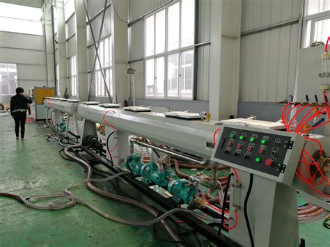 Pp Pe Ppr Gas Pipe Hot Cold Water Supply Drainage Pipe Machine Extruder Making Line Factory