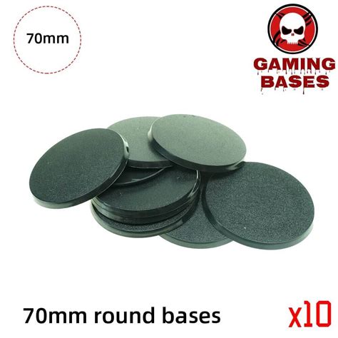 30mm Plastic Lipped Bases Table Games Model Bases 30mm Lipped Round