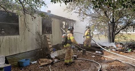 Marion County Firefighters Quickly Knock Down Flames In Belleview