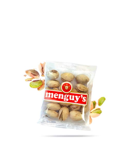 Pistaches grillées à sec et salées 25g Menguy s