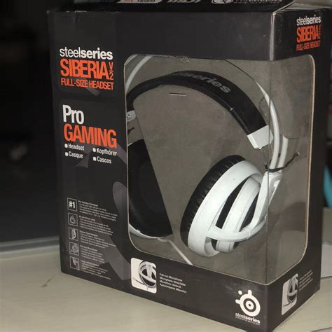 STEELSERIES SIBERIA V2 FULL-SIZE HEADSET (RETAIL PRICE: $119), Audio ...