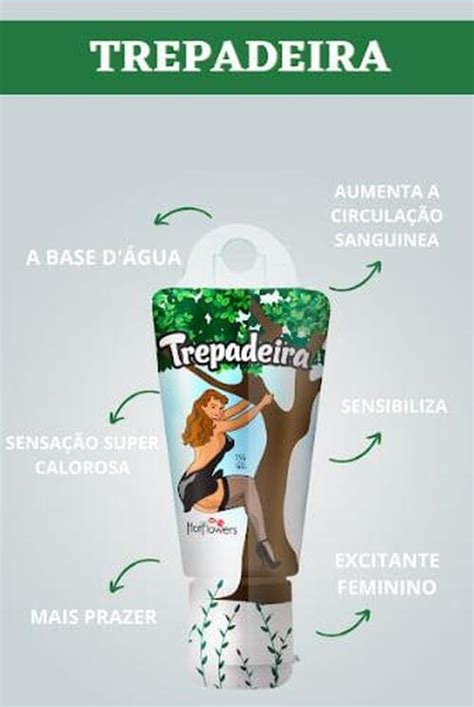 Comprar Trepadeira Gel Excitante Feminino G Ana Lingerie