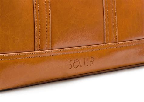 Men S Leather Shoulder Laptop Bag Sl Aberdeen Camel Bags Laptop