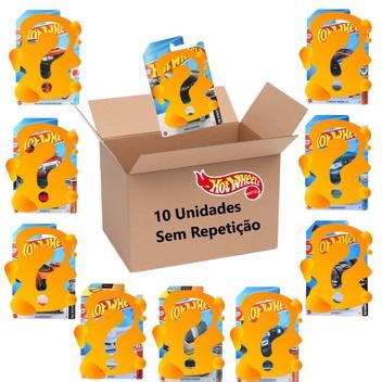 Kit Unidades Carrinhos Hot Wheels Sem Duplicidade Mattel Brincadeiras De Faz De Conta
