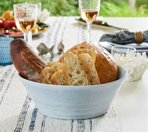 Serving Bowls Ceramic Wood And Glass Serving Bowls Pottery Barn