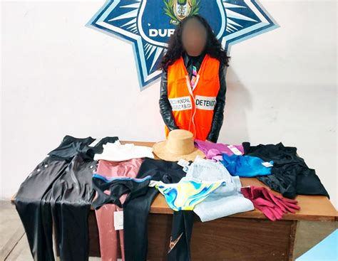 Se embolsó en ropa de una tienda hasta un bikini y sombrero playero llevaba Contacto Hoy