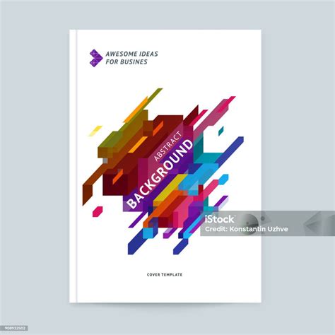 Templat Desain Sampul Minimalis Ilustrasi Stok Unduh Gambar Sekarang