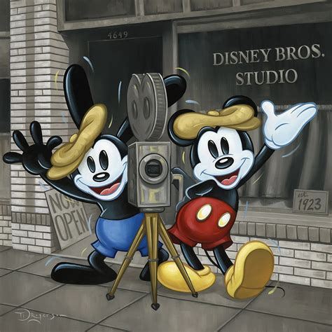 Tim Rogerson Bros In Business Disney Fine Art