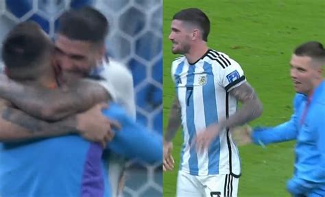 El Emotivo Festejo De Lo Celso Con El Plantel De La Selección Argentina