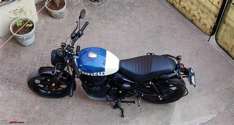 Returning to riding in my mid-40s: Initial review of my new Hunter 350 ...