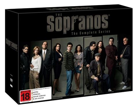 The Sopranos Complete Series Box Set Dvd Buy Now At Mighty Ape Nz