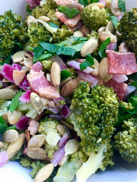 Low Carb Broccoli Bacon Salad Recipe Cynthia Thomas