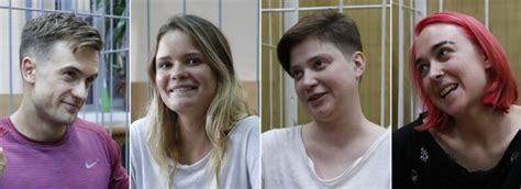 Russia Jails Pussy Riot Members Who Invaded Pitch During Fifa World Cup Final World News