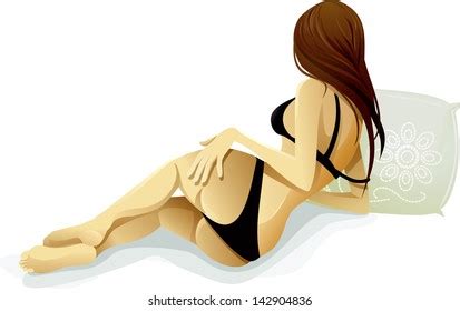 58 Woman Lying Down Naked Stock Illustrations Images Vectors Shutterstock