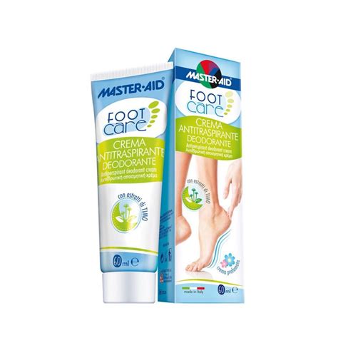 MASTER AID Foot Care Crema Antitraspirante Deodorante Ludofarma