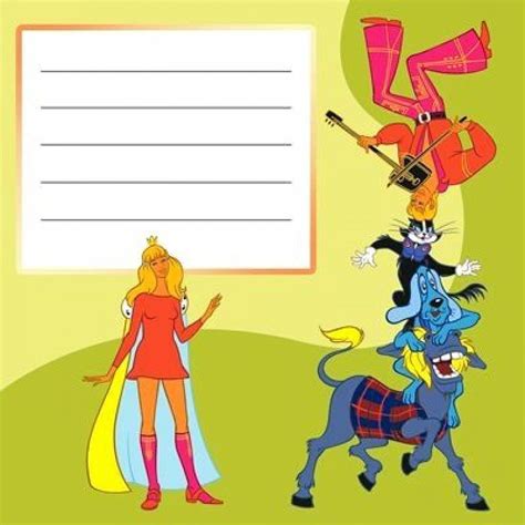 Наклейки бременские музыканты (46 фото)