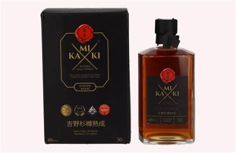 KAMIKI Intense Wood Blended Malt Whisky 48 Vol 0 5l In Geschenkbox