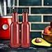Amazon 21 Pack 5 Oz Hot Sauce Bottles WERTIOO Empty Woozy Glass Bottles With Leak Proof