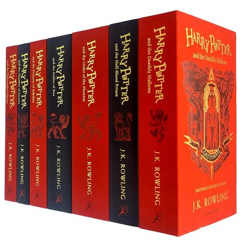 Harry Potter Gryffondor Edition Series Collection Livres Par Jk