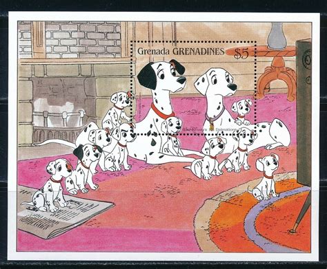 Disney Grenada Grenadines Souvenir Sheet Postage Stamps Scott