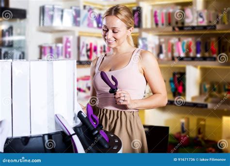 Female Customer Shopping Sex Toy Stock Photo Image Of Buyer Rubber