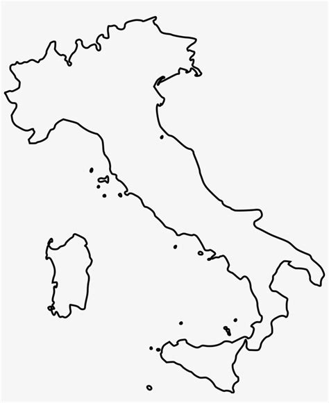 Map Of Italy Coloring Page Coloring Pages