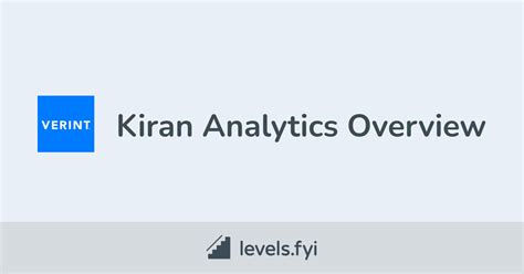 kiran analytics careers levelsfyi
