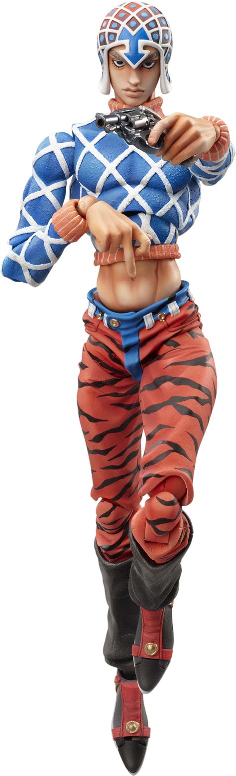 Super Action Statue Guido Mista Sex Pistols Jojo S Bizarre Adventure Part Reissue Hlj